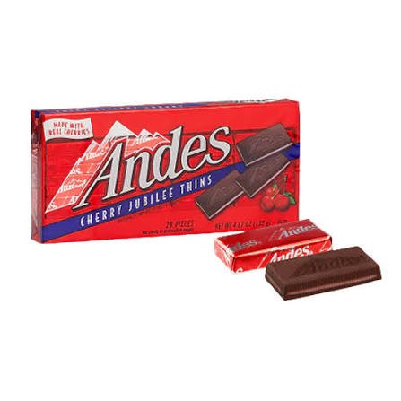 Andes Cherry Jubilee Mints — Limited Edition